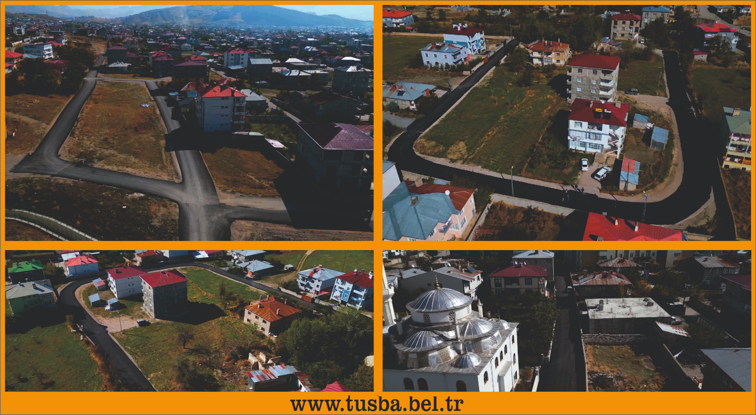 Tuşba’da asfalt çalışmaları sürüyor: Hedef 40 bin ton